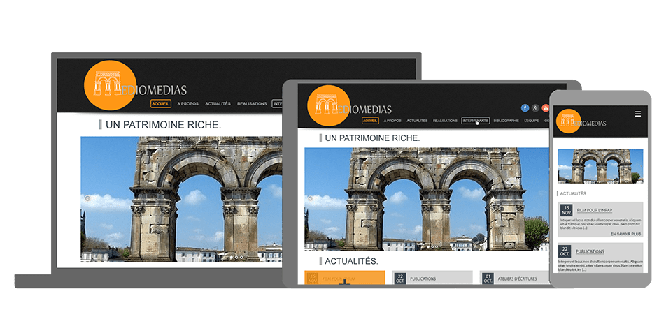 Responsive Médiomédias